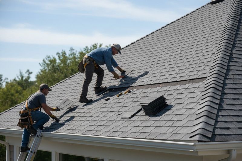 Asphalt Roof Repair detail