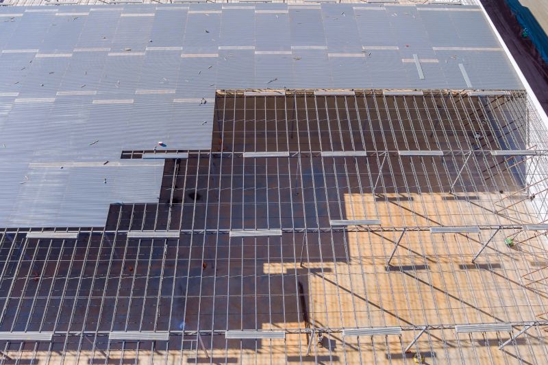 Industrial Roof Installation detail