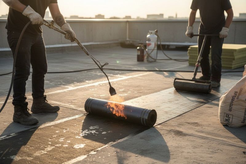 Tar Roof Installation